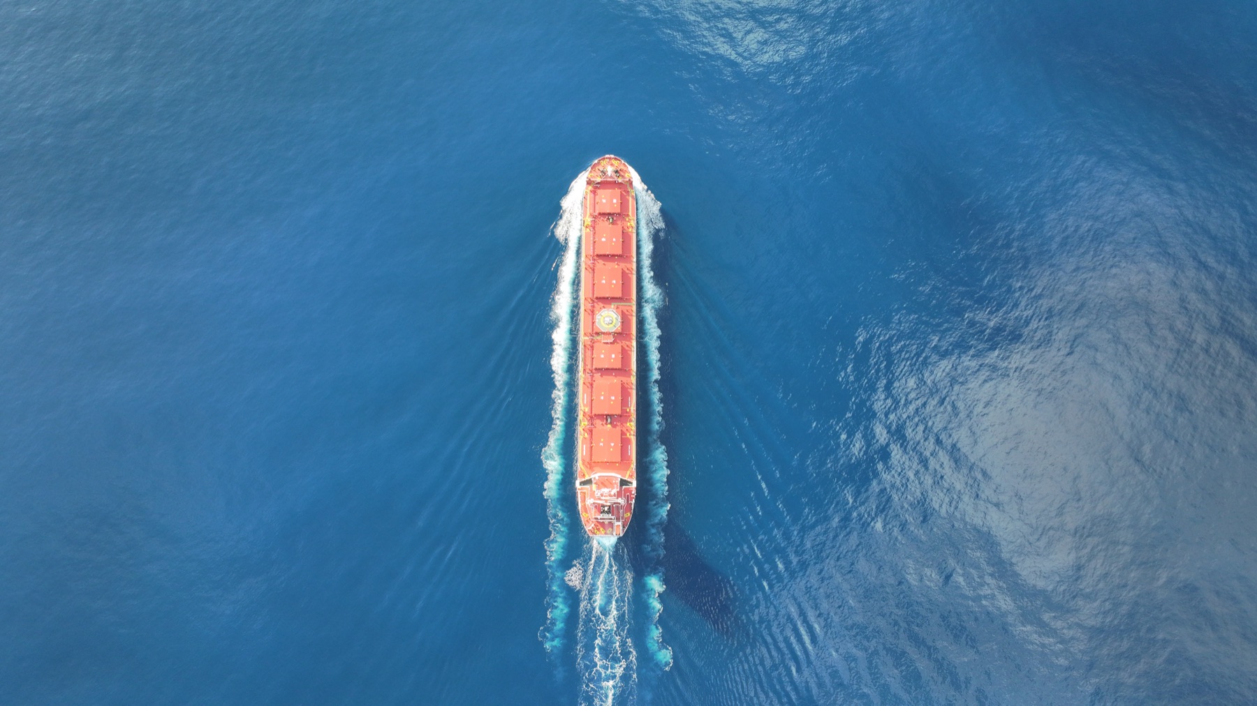 Cargo vessel route planning visual
